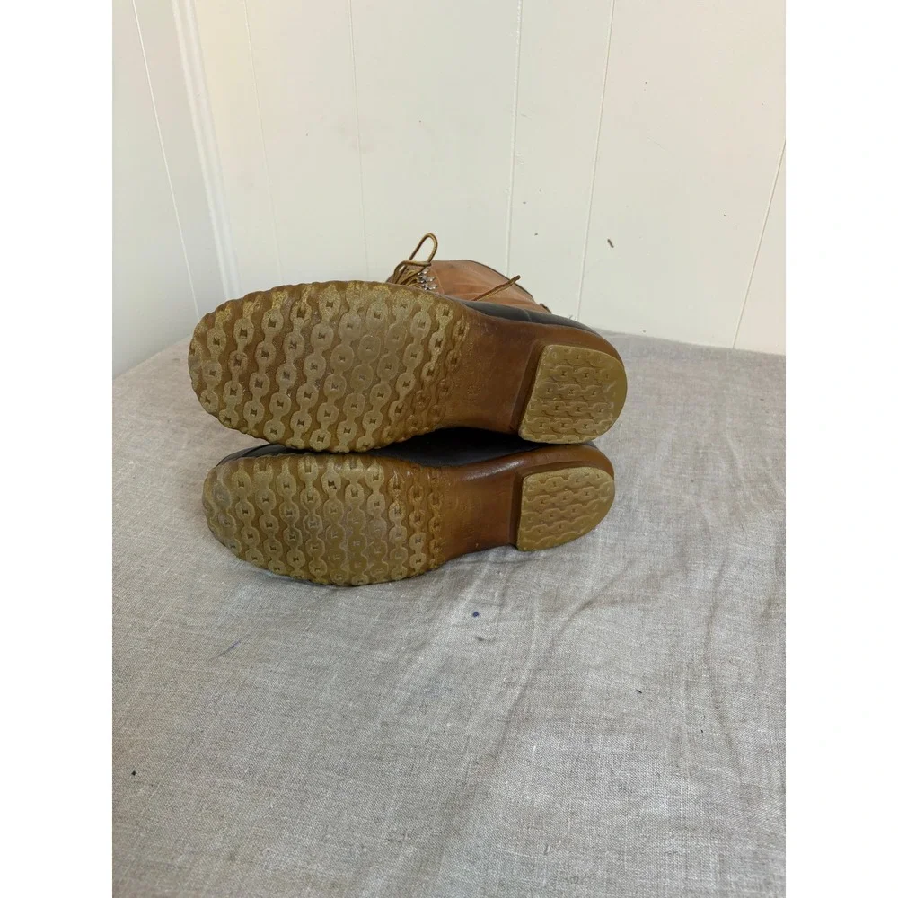 L.L. Bean Bean Boots Mens 10 Brown Gore-Tex Thinsulate Insulated Duck Boots USA